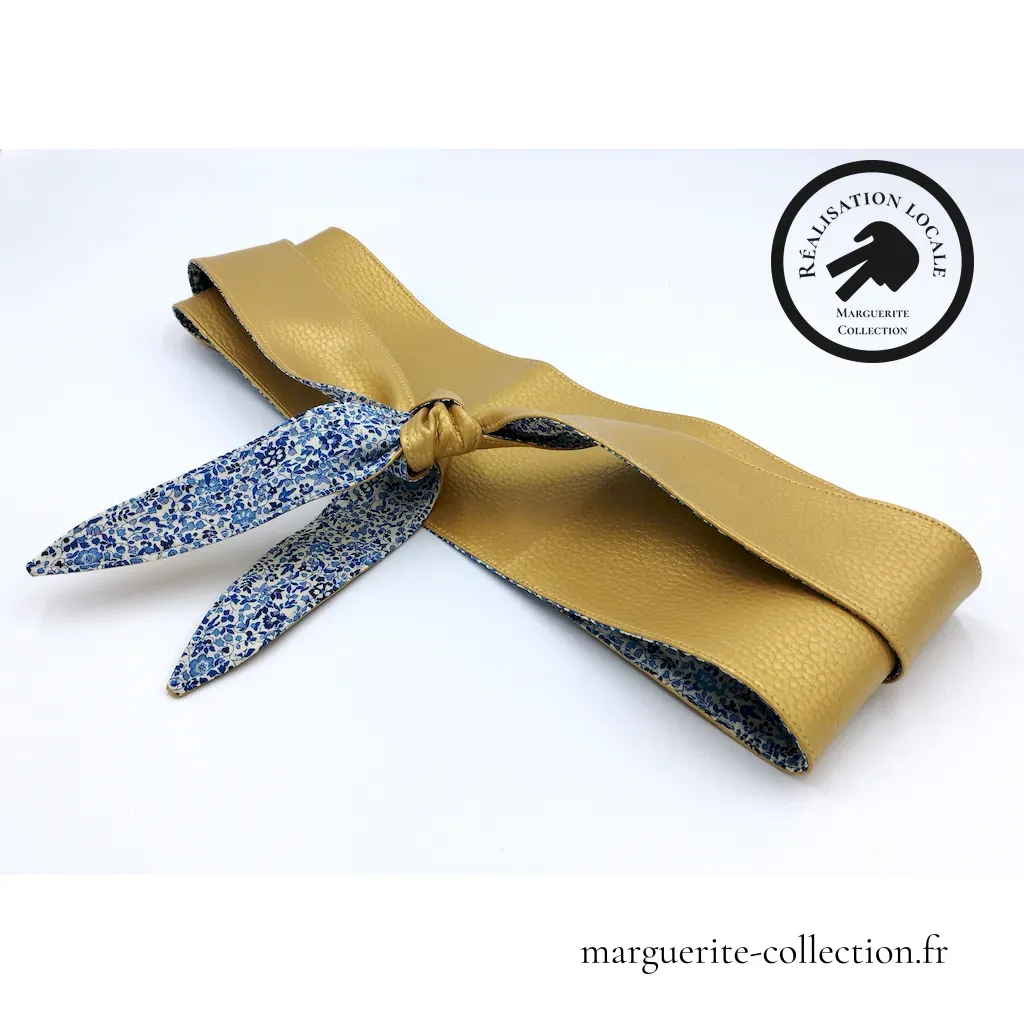 Marguerite-Collection_Ceinture_dore_Katie_and_Millie_Bleu_182929 Marguerite Collection Ceinture dore Katie and Millie Bleu 182929 - 40,00 €